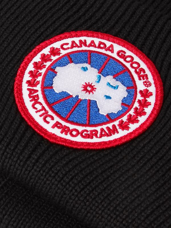 Logo-Appliquéd Merino Wool Beanie - CU