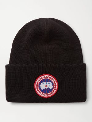 Logo-Appliquéd Merino Wool Beanie Logo-Appliquéd Merino Wool Beanie
