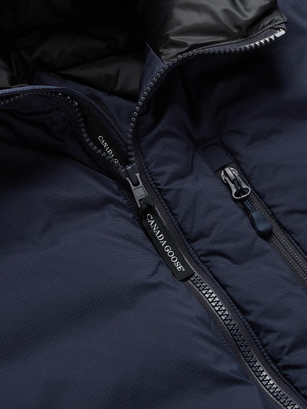 Lodge Slim-Fit Nylon-Ripstop Hooded Down Jacket - CU