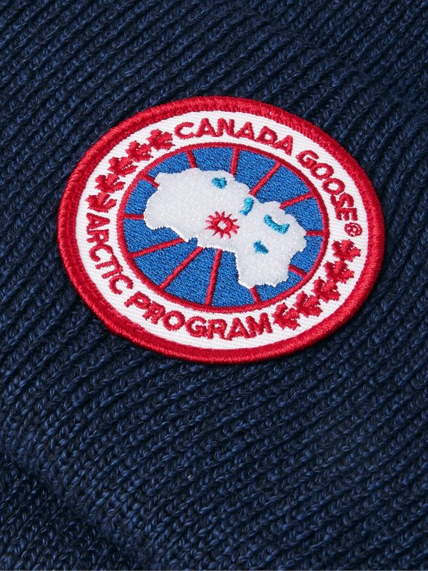 Logo-Appliquéd Merino Wool Beanie - CU Logo-Appliquéd Merino Wool Beanie - CU