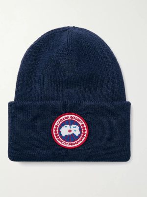 Logo-Appliquéd Merino Wool Beanie Logo-Appliquéd Merino Wool Beanie