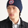 Logo-Appliquéd Merino Wool Beanie - OU Logo-Appliquéd Merino Wool Beanie - OU
