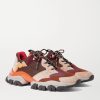 Leave No Trace Leather, Suede and Mesh Sneakers - FR Leave No Trace Leather, Suede and Mesh Sneakers - FR