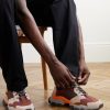 Leave No Trace Leather, Suede and Mesh Sneakers - OU Leave No Trace Leather, Suede and Mesh Sneakers - OU