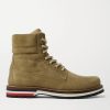 Vancouver Striped Suede Hiking Boots