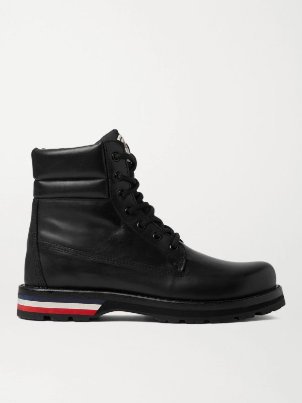 Vancouver Striped Leather Hiking Boots Vancouver Striped Leather Hiking Boots