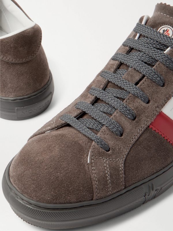 New Monaco Suede and Leather Sneakers - CU New Monaco Suede and Leather Sneakers - CU