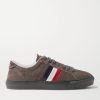 New Monaco Suede and Leather Sneakers New Monaco Suede and Leather Sneakers