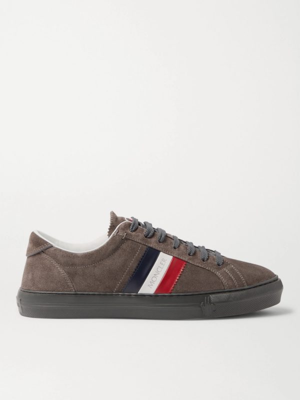 New Monaco Suede and Leather Sneakers New Monaco Suede and Leather Sneakers