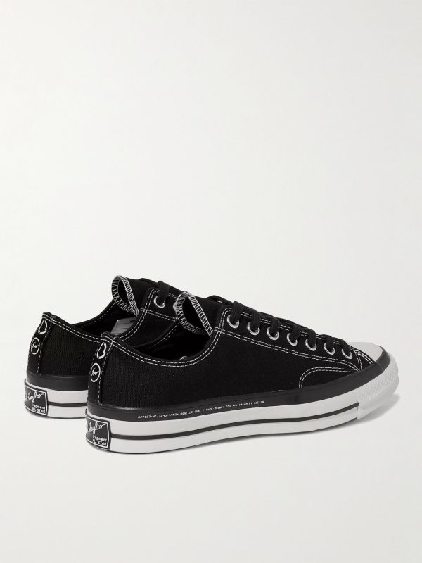 7 Moncler Fragment + Converse Chuck 70 Ox Canvas Sneakers - BK