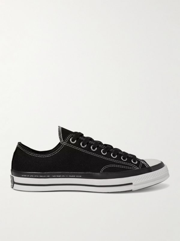 7 Moncler Fragment + Converse Chuck 70 Ox Canvas Sneakers