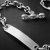 Open-Link Monogram 5mm Sterling Silver Diamond Bracelet - CU Open-Link Monogram 5mm Sterling Silver Diamond Bracelet - CU