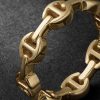 Dame Tri-Link 18-Karat Gold Ring - CU