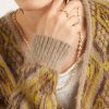 Dame Tri-Link 18-Karat Gold Ring - FR