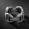 Affix Quad Sterling Silver and 18-Karat Gold Ring - BK Affix Quad Sterling Silver and 18-Karat Gold Ring - BK