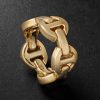 Dame Tri-Link 18-Karat Gold Ring Dame Tri-Link 18-Karat Gold Ring