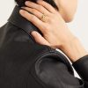 Dame Tri-Link 18-Karat Gold Diamond Ring - FR Dame Tri-Link 18-Karat Gold Diamond Ring - FR