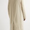 Django Padded Shell Trench Coat - BK