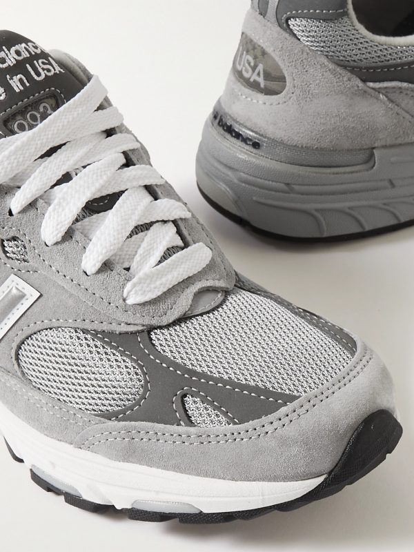 MIUSA 993 Suede, Mesh and Leather Sneakers - CU MIUSA 993 Suede, Mesh and Leather Sneakers - CU
