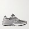 MIUSA 993 Suede, Mesh and Leather Sneakers MIUSA 993 Suede, Mesh and Leather Sneakers