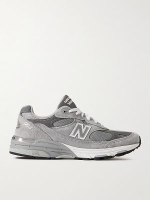 MIUSA 993 Suede, Mesh and Leather Sneakers MIUSA 993 Suede, Mesh and Leather Sneakers
