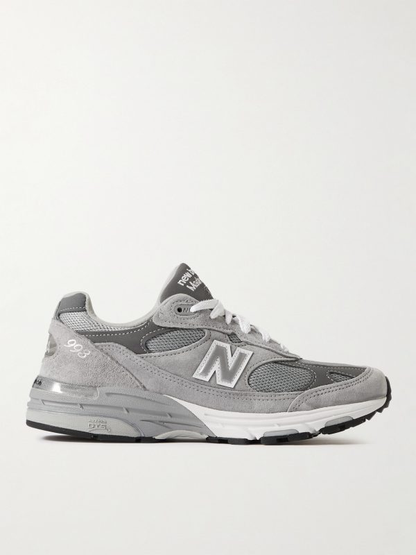 MIUSA 993 Suede, Mesh and Leather Sneakers MIUSA 993 Suede, Mesh and Leather Sneakers