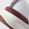 Leather-Trimmed Stretch-Knit Sneakers - CU Leather-Trimmed Stretch-Knit Sneakers - CU