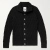 Stark Textured Virgin Wool Cardigan Stark Textured Virgin Wool Cardigan