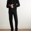 Stark Textured Virgin Wool Cardigan - OU Stark Textured Virgin Wool Cardigan - OU