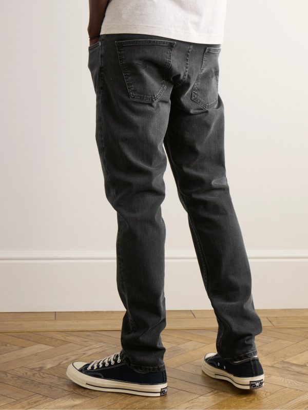 Slim-Fit Stretch-Cotton Jeans - BK Slim-Fit Stretch-Cotton Jeans - BK