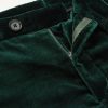 Fishtail Slim-Fit Cotton-Velvet Suit Trousers - E1 Fishtail Slim-Fit Cotton-Velvet Suit Trousers - E1