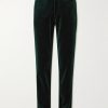 Fishtail Slim-Fit Cotton-Velvet Suit Trousers Fishtail Slim-Fit Cotton-Velvet Suit Trousers