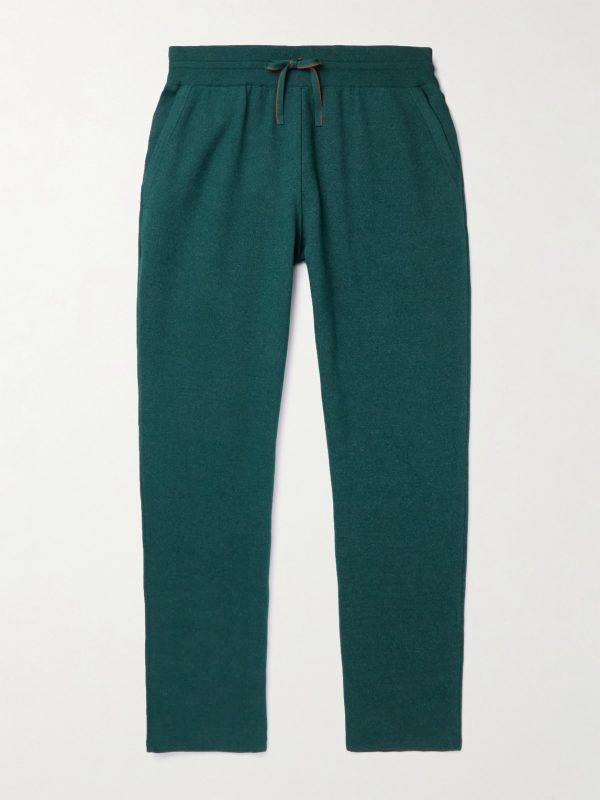 Worton Tapered Cotton-Blend Sweatpants Worton Tapered Cotton-Blend Sweatpants