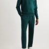 Worton Tapered Cotton-Blend Sweatpants - OU Worton Tapered Cotton-Blend Sweatpants - OU