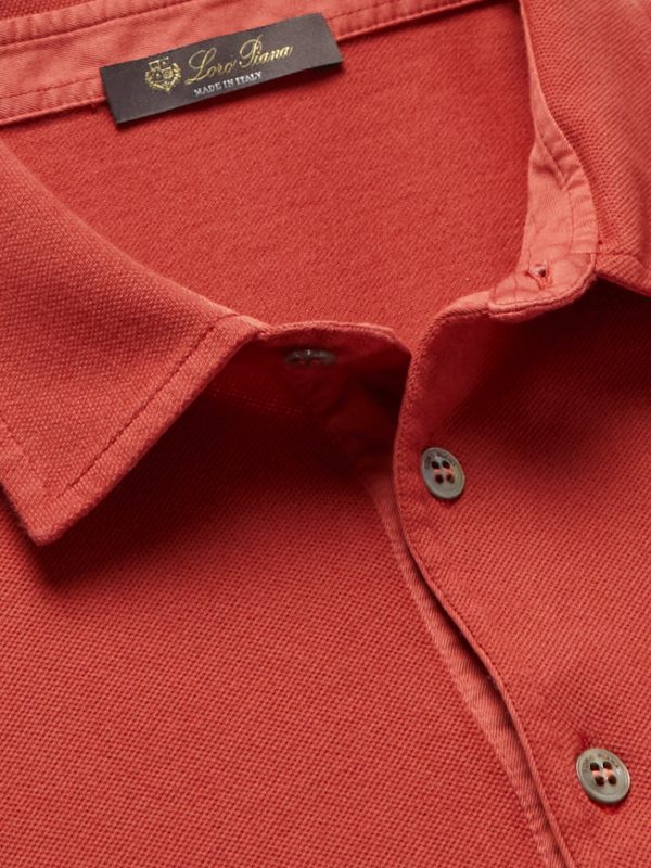 Cotton-Piqué Polo Shirt - CU