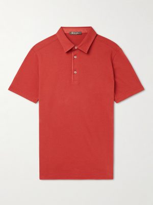Cotton-Piqué Polo Shirt