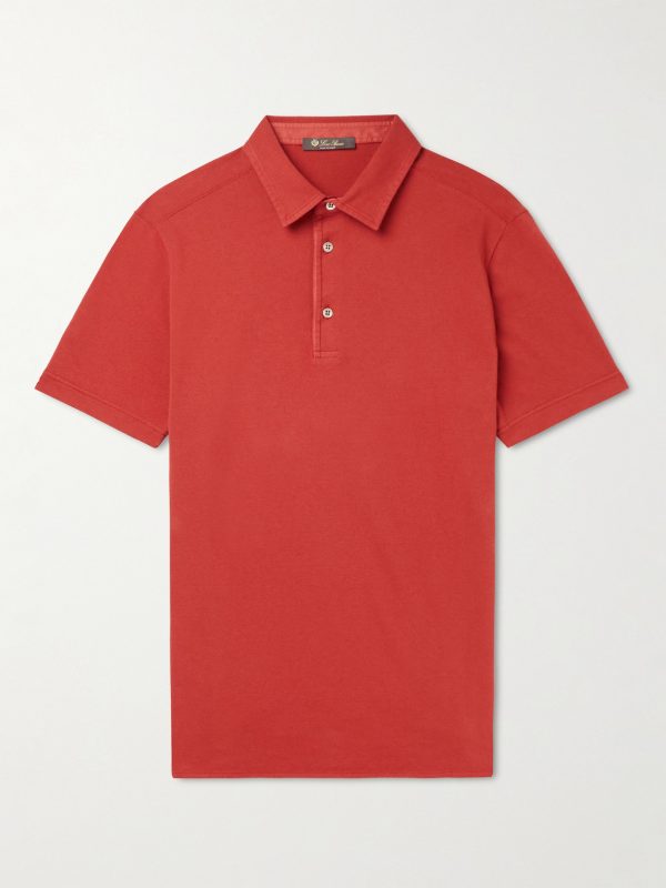 Cotton-Piqué Polo Shirt