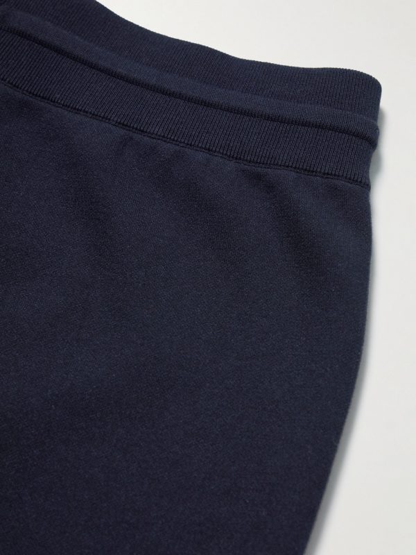 Tapered Cotton-Blend Jersey Sweatpants - CU Tapered Cotton-Blend Jersey Sweatpants - CU