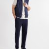 Tapered Cotton-Blend Jersey Sweatpants - OU Tapered Cotton-Blend Jersey Sweatpants - OU