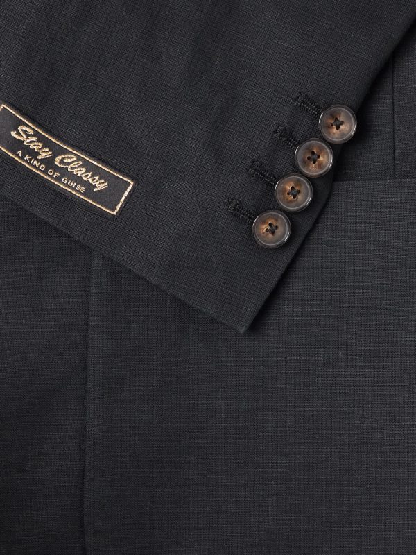 Cotton and Linen-Blend Blazer - CU Cotton and Linen-Blend Blazer - CU