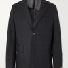 Cotton and Linen-Blend Blazer Cotton and Linen-Blend Blazer