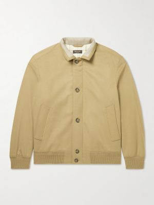 Storm System Cashmere-Felt Bomber Jacket Storm System Cashmere-Felt Bomber Jacket