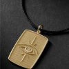 Gold, Diamond and Cord Pendant Necklace - CU Gold, Diamond and Cord Pendant Necklace - CU