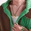 Gold, Diamond and Cord Pendant Necklace - FR Gold, Diamond and Cord Pendant Necklace - FR