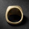 Gold Onyx Signet Ring - BK Gold Onyx Signet Ring - BK