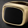 Gold Onyx Signet Ring - CU Gold Onyx Signet Ring - CU