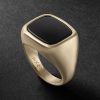 Gold Onyx Signet Ring Gold Onyx Signet Ring