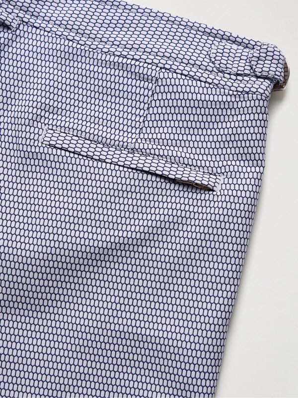 Bulldog X Fenella Slim-Fit Mid-Length Jacquard Swim Shorts - CU Bulldog X Fenella Slim-Fit Mid-Length Jacquard Swim Shorts - CU
