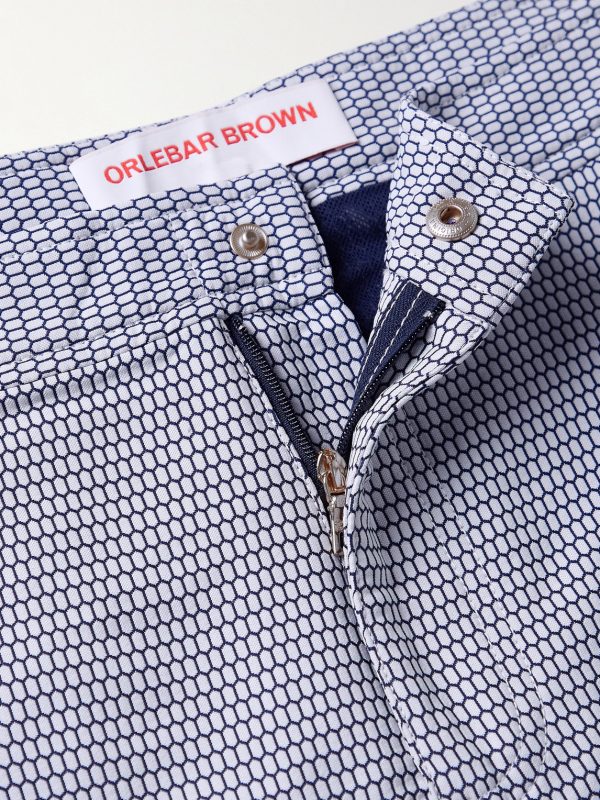 Bulldog X Fenella Slim-Fit Mid-Length Jacquard Swim Shorts - E1 Bulldog X Fenella Slim-Fit Mid-Length Jacquard Swim Shorts - E1