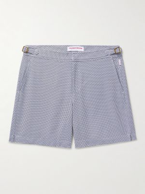 Bulldog X Fenella Slim-Fit Mid-Length Jacquard Swim Shorts Bulldog X Fenella Slim-Fit Mid-Length Jacquard Swim Shorts